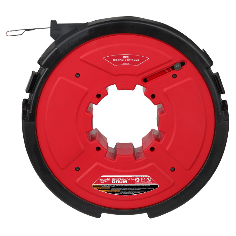 Tambour acier tire-fil Steel Fish Drum Milwaukee 48445176 | FDS Pro
