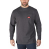 T-shirt travail manches longues WTLSG Milwaukee | Coton-poly 230g/m²