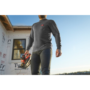T-shirt travail manches longues WTLSG Milwaukee | Coton-poly 230g/m²