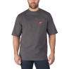 T-shirt travail gris Milwaukee WTSSG manches courtes | 4933478231