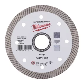 Lame Diamantée Speedcross DHTi Milwaukee | Carreaux & Grès