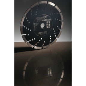 Disque diamant AUDD Milwaukee - Coupe béton et matériaux durs