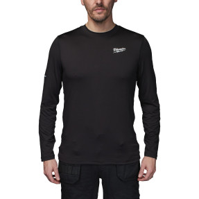 Sous-vêtements thermiques WORKSKIN manches longues Milwaukee | CWB LS BL