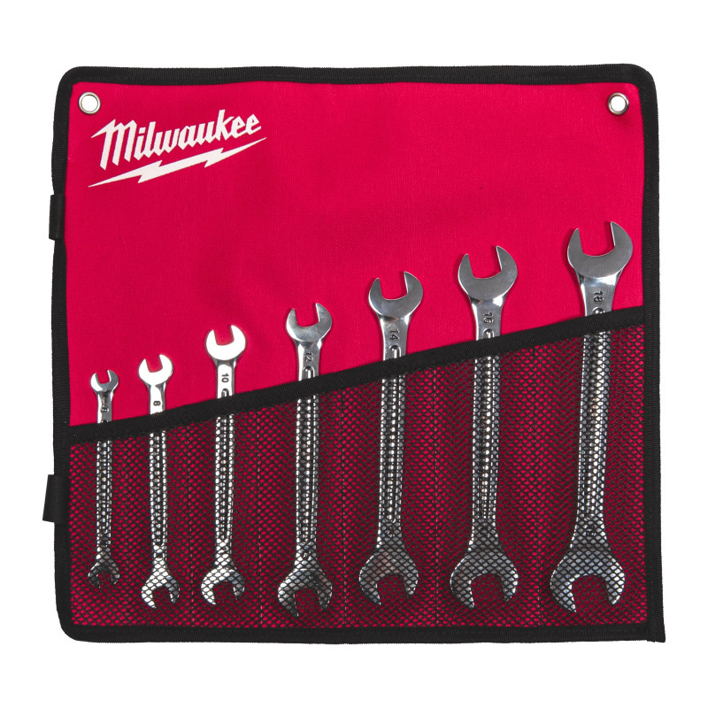Set clés plates doubles Milwaukee 4932492713 – 7 pcs | FDS Pro