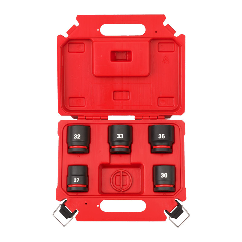Set douilles SHOCKWAVE™ 1″ Milwaukee 4932498751 | 5 pièces