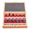 Set mèches défonceuse carbure Milwaukee – 6 ou 12 pcs