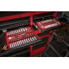 Set Cliquet + Douilles 1/4" Milwaukee 28 pcs Métrique 4932464943