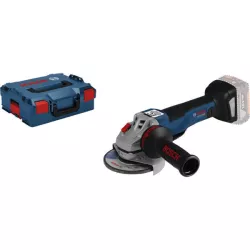 Meuleuse 125mm 18v 5ah Bosch en coffret avec chargeur et batteries