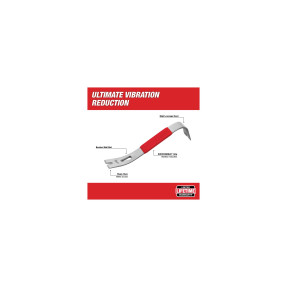 Pied de biche Wrecking Bar Milwaukee 4932478253 | FDS Pro