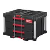 Packout™ Box 4 Tiroirs Milwaukee 4932493189 | Rangement Modulaire
