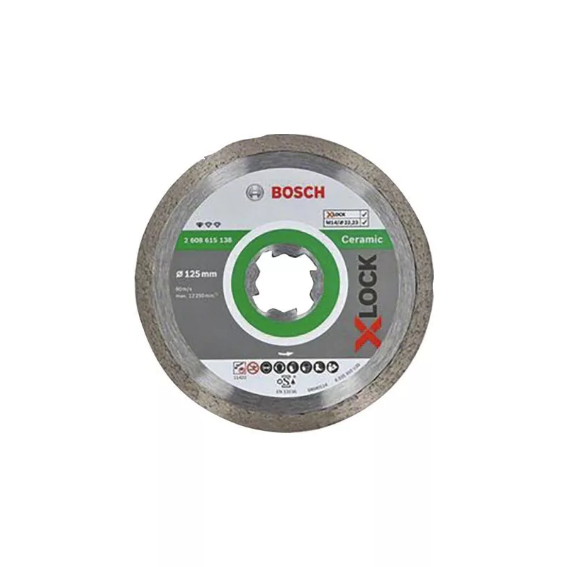 Xlock Diamant Std Ceramic 125Mm 3.3Mm