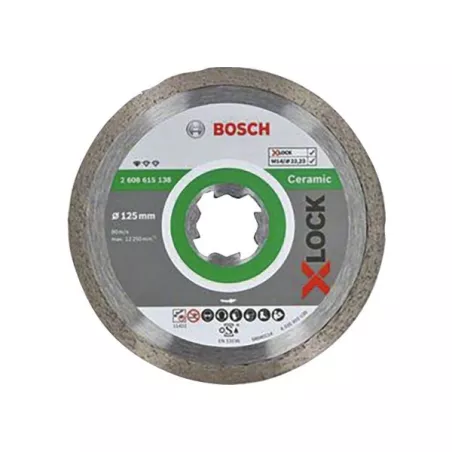Xlock Diamant Std Ceramic 125Mm 3.3Mm