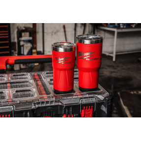 Mug isotherme PACKOUT™ Milwaukee | Acier inox 18/8, double paroi