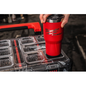 Mug isotherme PACKOUT™ Milwaukee | Acier inox 18/8, double paroi