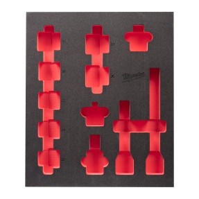 Modules douilles à choc ¾″ Milwaukee Foam + PP | FDS Pro