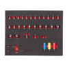 Set douilles à choc ½″ SHOCKWAVE™ IMPACT DUTY Milwaukee | 13 pcs
