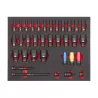 Set douilles à choc ½″ SHOCKWAVE™ IMPACT DUTY Milwaukee | 13 pcs