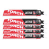 Lames TORCH NITRUS CARBURE™ Milwaukee | Fonte, Inox, 150-300mm