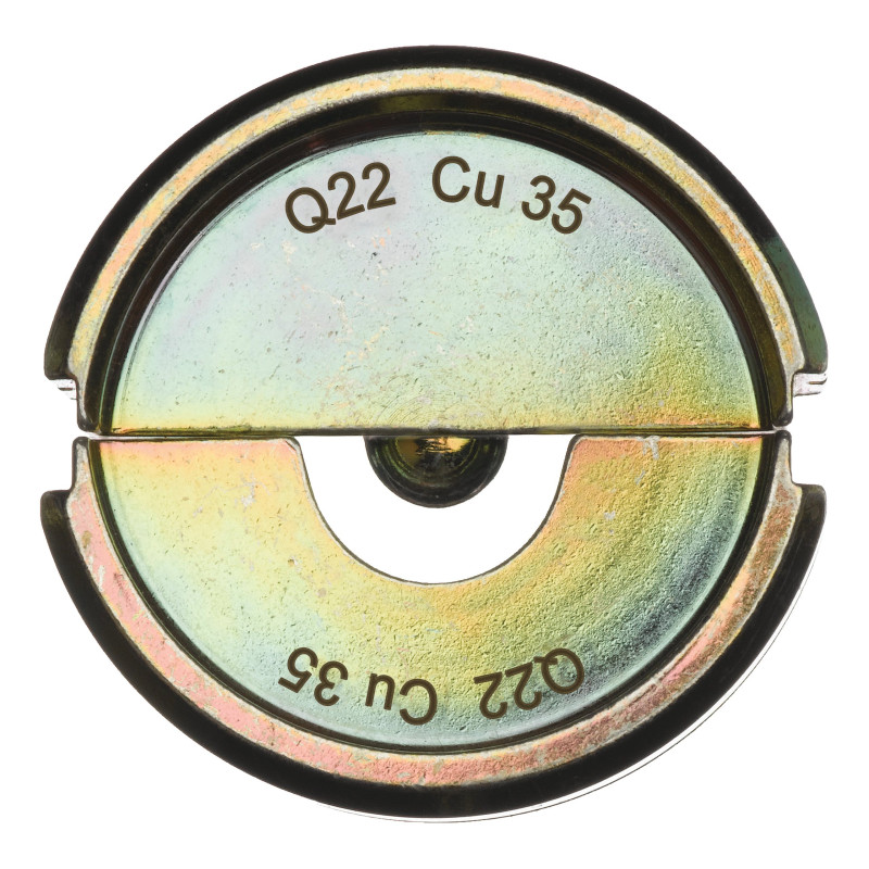Matrices de sertissage Q Milwaukee sans cuivre Q22/Q13 | DIN 46234