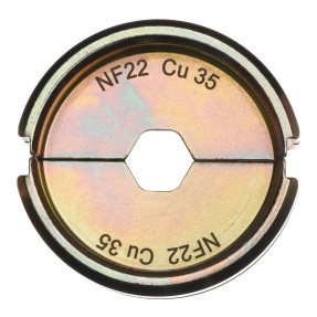 Matrices de sertissage NF cuivre Milwaukee NF Cu - Cosses NFC 20-130