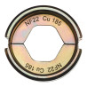 Matrices de sertissage NF cuivre Milwaukee NF Cu - Cosses NFC 20-130