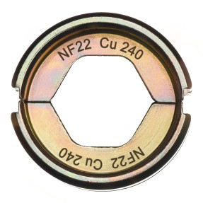 Matrices de sertissage NF cuivre Milwaukee NF Cu - Cosses NFC 20-130