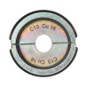 Mâchoires C Cuivre Milwaukee C13 Cu 16 – Matrices sertissage 16mm²