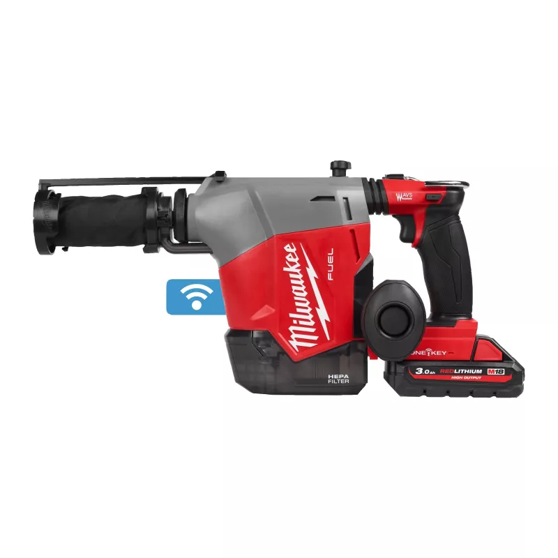 M18 FHAFOH16 Perforateur SDS-Plus 18V + Extracteur HEPA | Milwaukee