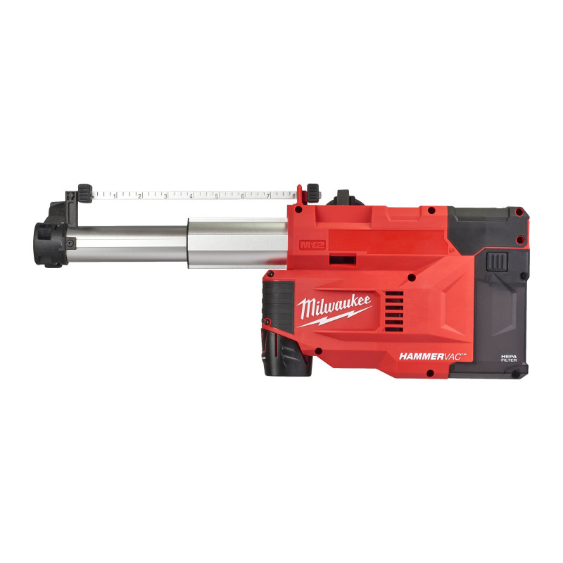 M12 UDEL-201B : Aspiration perforateur SDS-plus classe L Milwaukee