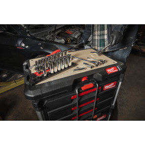 Jeu de douilles ⅜″ Milwaukee 4932492507 - 10 pièces métriques chrome