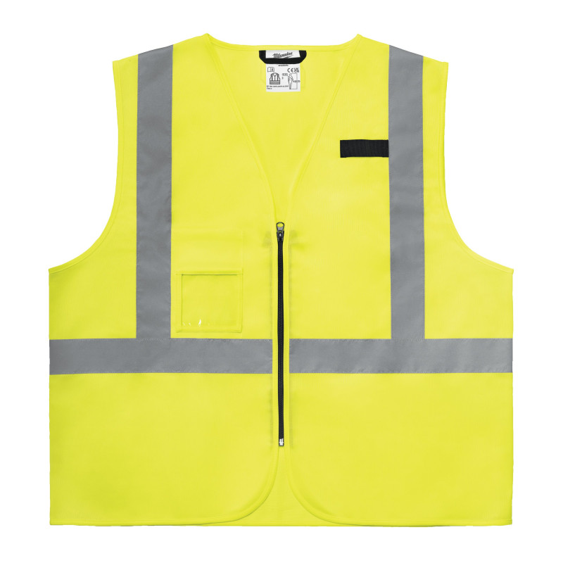 Gilet haute-visibilité Contractor Milwaukee | Classe 2 EN ISO 20471