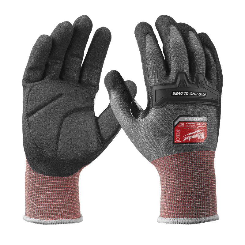 Gants Anti-coupure Milwaukee PAD PRO Cut D | FDS Pro