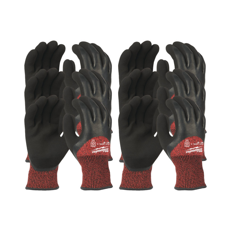Gants Hiver Anti-Coupure Milwaukee Winter Cut C | FDS Pro