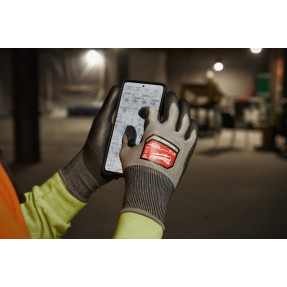 Gants anti-coupure Hi-Dex Cut D Milwaukee | Jauge 18, SMARTSWIPE™
