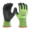 Gants Hi-Vis Anti-Coupure Niveau E Milwaukee | EN 388:2016