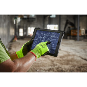 Gants Hi-Vis Anti-Coupure Niveau E Milwaukee | EN 388:2016