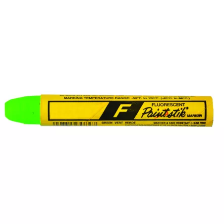 Bâton de peinture rouge fluo
