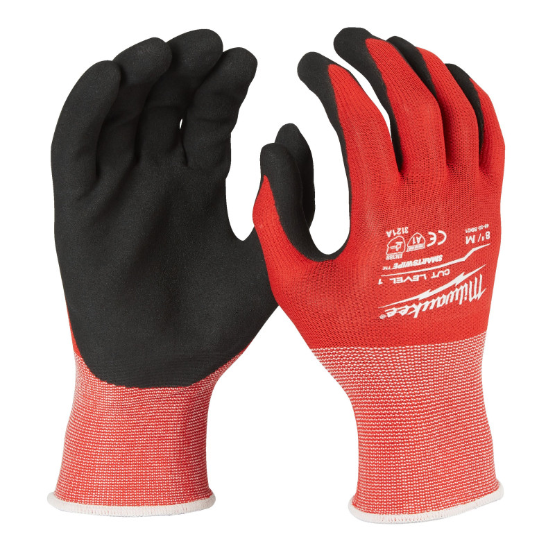 Gants Anti-Coupure Milwaukee Cut A Gloves | Niveau A EN388:2016