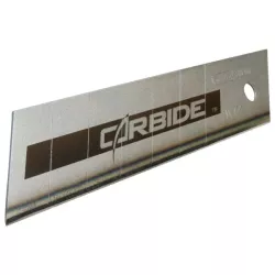 6 lames de cutter carbure de tungstène - 18 mm
