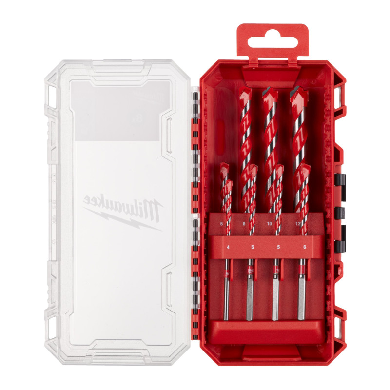 Foret Béton Gen. II Milwaukee 4932493881 – Set 8 pcs Hammer Drill Bit