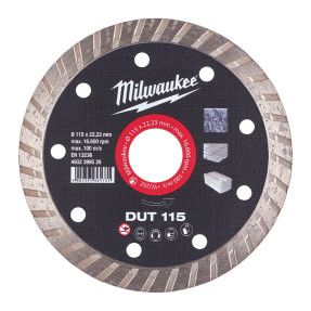 Disque Diamant Universel DUT Milwaukee 4932399526 | Coupe Tous Matériaux