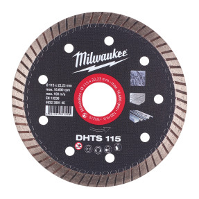 Disques Diamant DHTS Milwaukee 76 à 230 mm | Coupe Pierre Carrelage