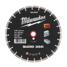 Disque diamant SUDD Milwaukee 4932479462 | Béton, Pierre, Maçonnerie