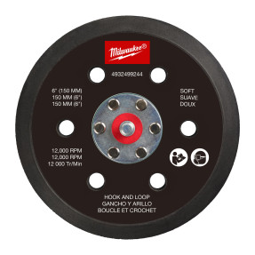 Tampon support ponceuse orbitale M12 FUEL 150 mm – Milwaukee FROSBPSH150