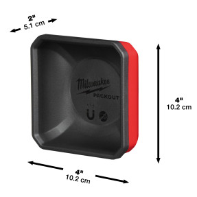 Bac PACKOUT™ Magnétique 10x10cm Milwaukee 4932493380 | FDS Pro