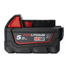 Batterie Milwaukee M18 B5-CR 5Ah REDLITHIUM™ résistante huiles | 4932479265