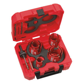 Coffret Scies Cloches BIG HAWG Multi-Matériaux 10 pcs Milwaukee 4932464939
