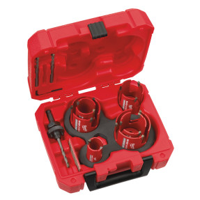 Coffret Scies Cloches BIG HAWG Multi-Matériaux 10 pcs Milwaukee 4932464939