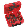Coffret Scies Cloches BIG HAWG Multi-Matériaux 10 pcs Milwaukee 4932464939