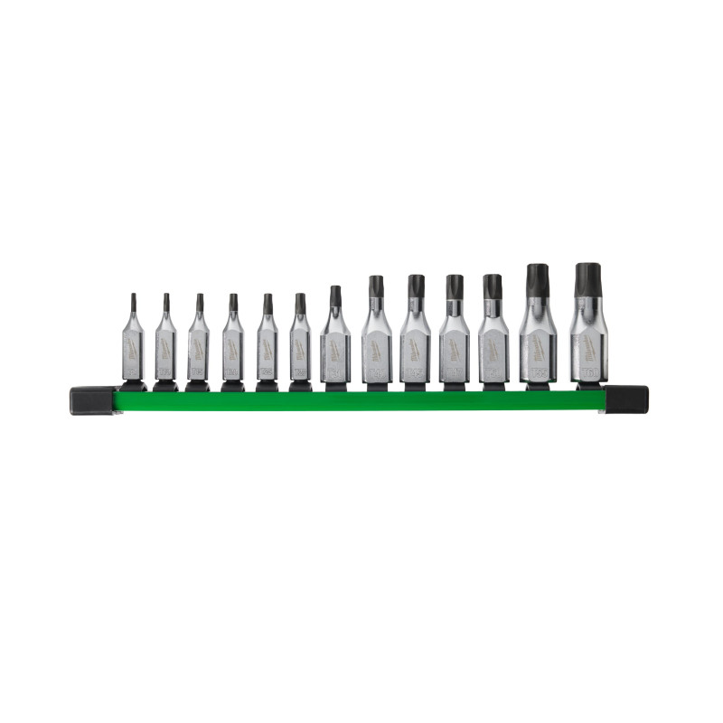 Set 13 Douilles Torx 1/4" 3/8" Milwaukee 4932480565 | Pro